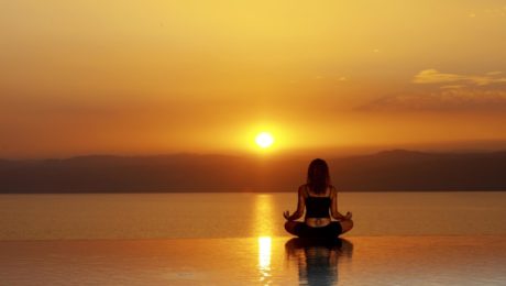 Dead Sea Infinity Pool Yoga