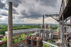 Aussicht auf die Kraftzentrale im Lapadu