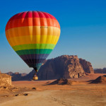 Jordanien - Ballonfahrt im Wadi Rum