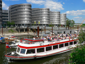 Hafentour © WEISSE FLOTTE DÜSSELDORF/DUISBURG GMBH