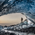 Fotowettbewerb Abenteuer, 7. Platz: Sibylle Bader, "Icecaveman"