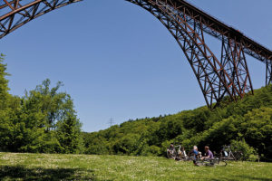 Rast an der Müngstener Brücke