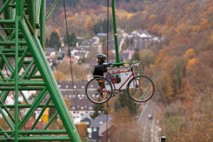 Fahrradtransport Schloß Burg