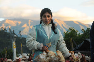 Alltag in luftiger Höhe: Wochenmarkt in den Bergen Otavalo, Ecuador von Daniel Noll, Uncornered Market