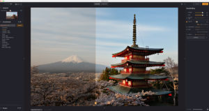 Radiant Photo - Editing Japan Pagoda