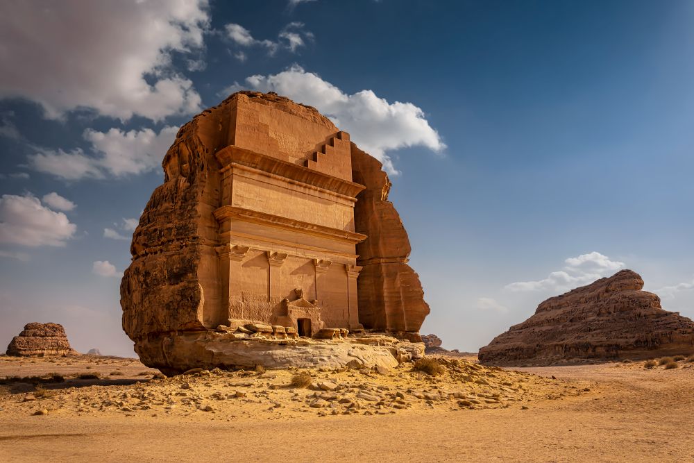 Das Wahrzeichen Hegras - Saudi Arabiens erstes UNESCO-Weltkulturerbe (c) Kreativstudio Kaplun