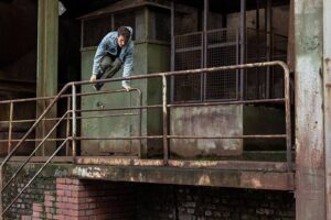 Actionfotografie - Parkour im Landschaftspark (c) Klaus Wohlmann